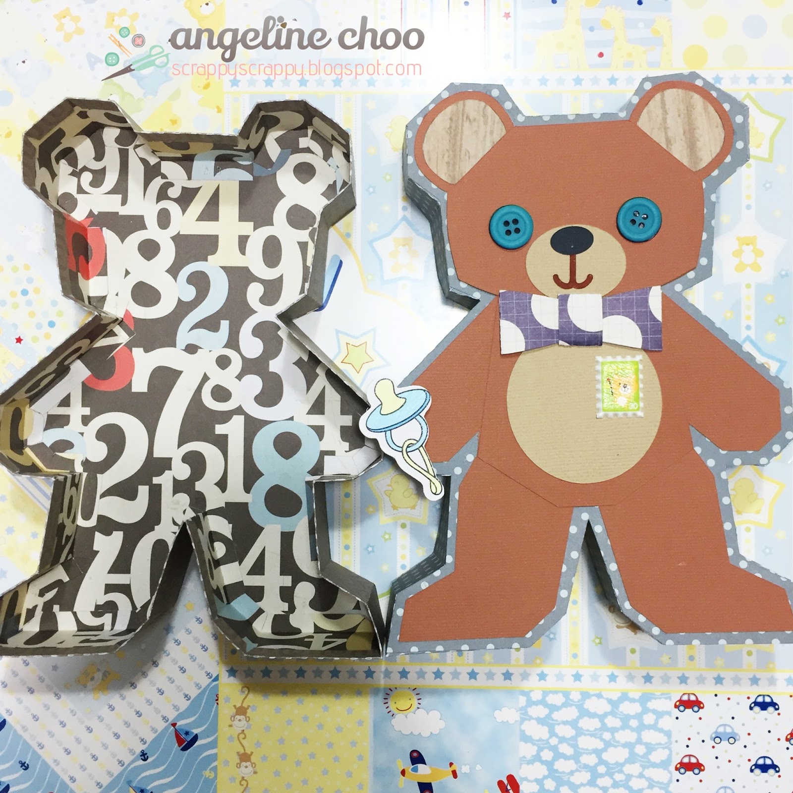 Download SVG Attic Blog: Beary Sweet Box with Angeline