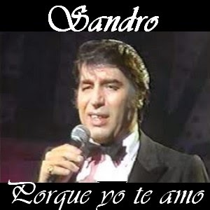 Sandro - Porque yo te amo (version TV) letra y acordes de guitarra y piano tus labios de rubi