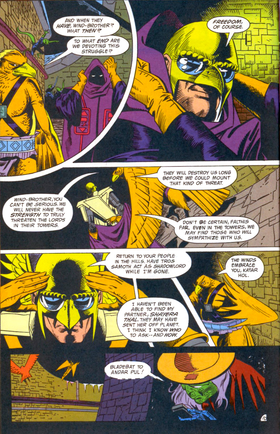 Read online Hawkworld (1990) comic -  Issue #24 - 10