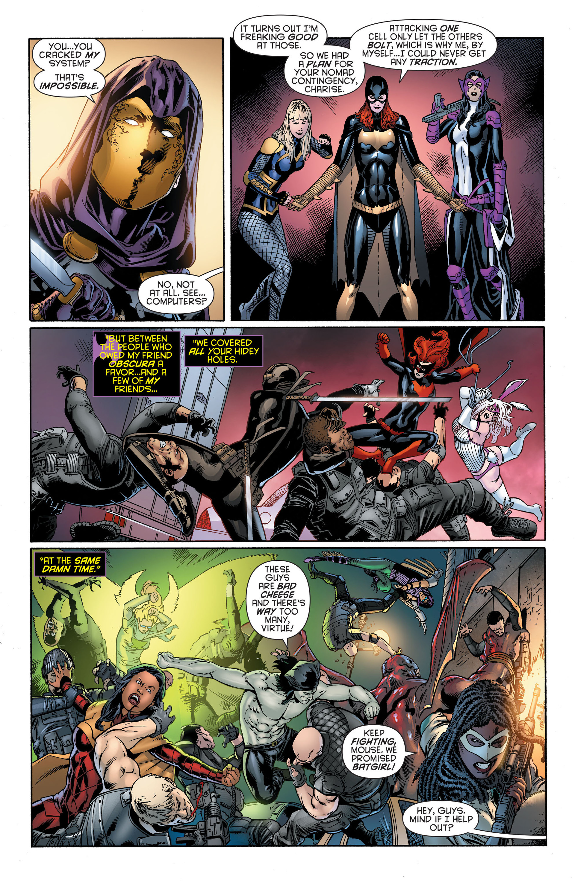 Read online Batgirl (2011) comic -  Issue #34 - 16
