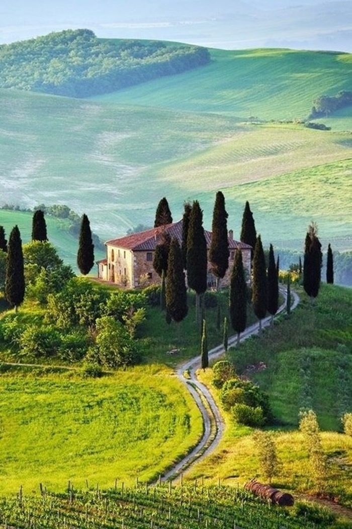 Val d’ Orcia, Tuscany, Italy photo