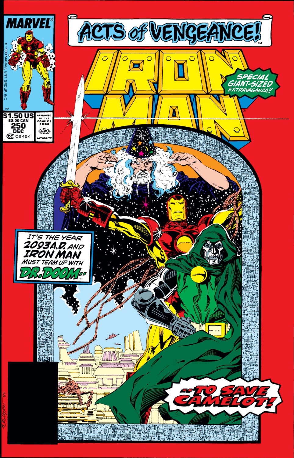 Read online Iron Man (1968) comic -  Issue #250 - 1