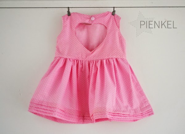 Sweetheart Dress - Pattern by Luvinthemommyhood, sewn by Pienkel