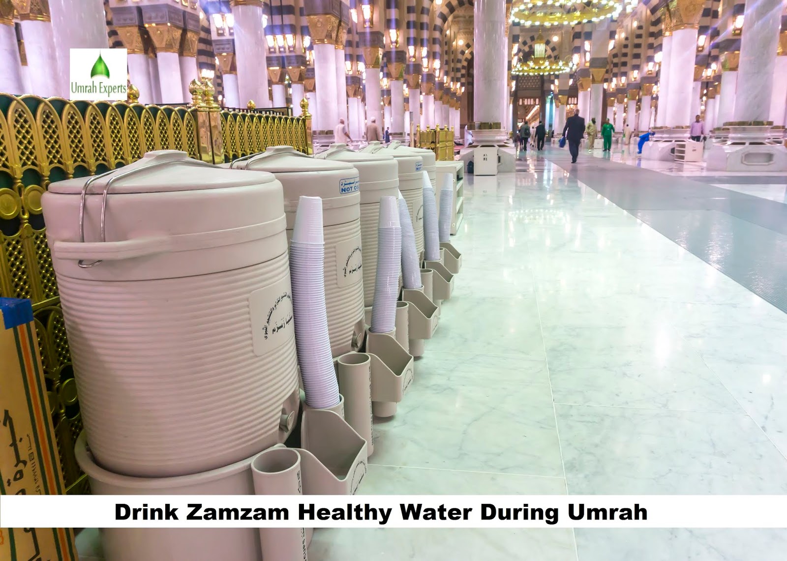 Drink Zamzam Healthy Water During Umrah