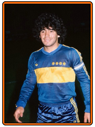 Old School Panini La Premiere De Maradona En France