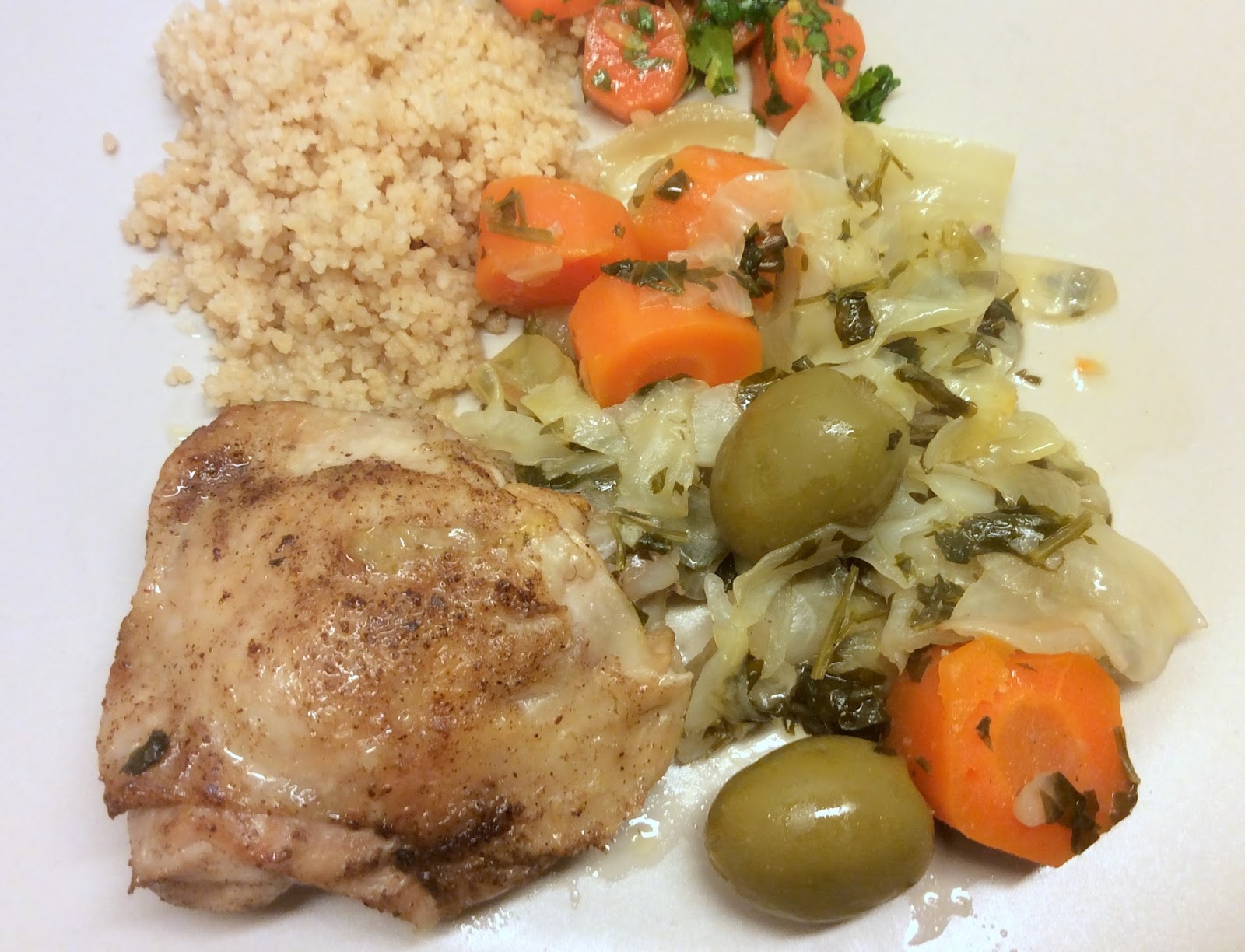 Anne Naturglad Kylling med grønsager i tagine