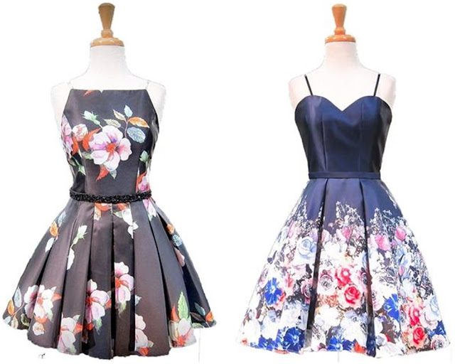 Floral Homecoming Dresses from Sassy My Prom