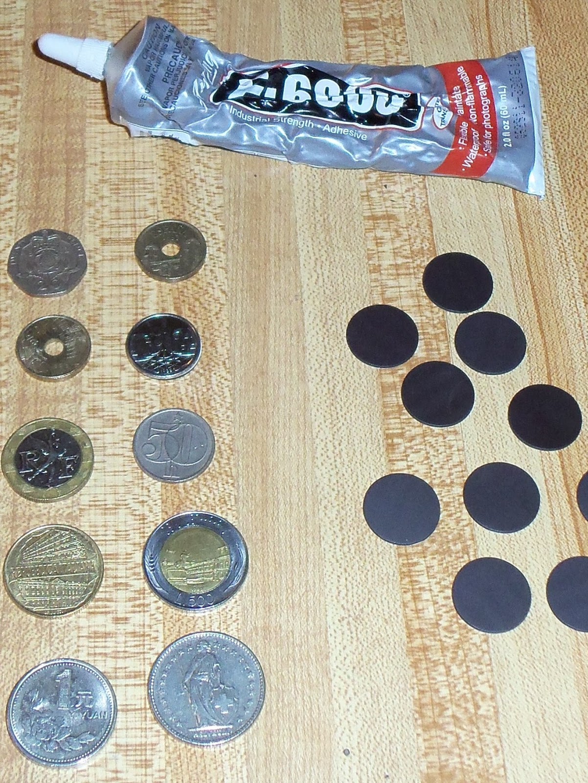 live. love. scrap. Foreign Coin