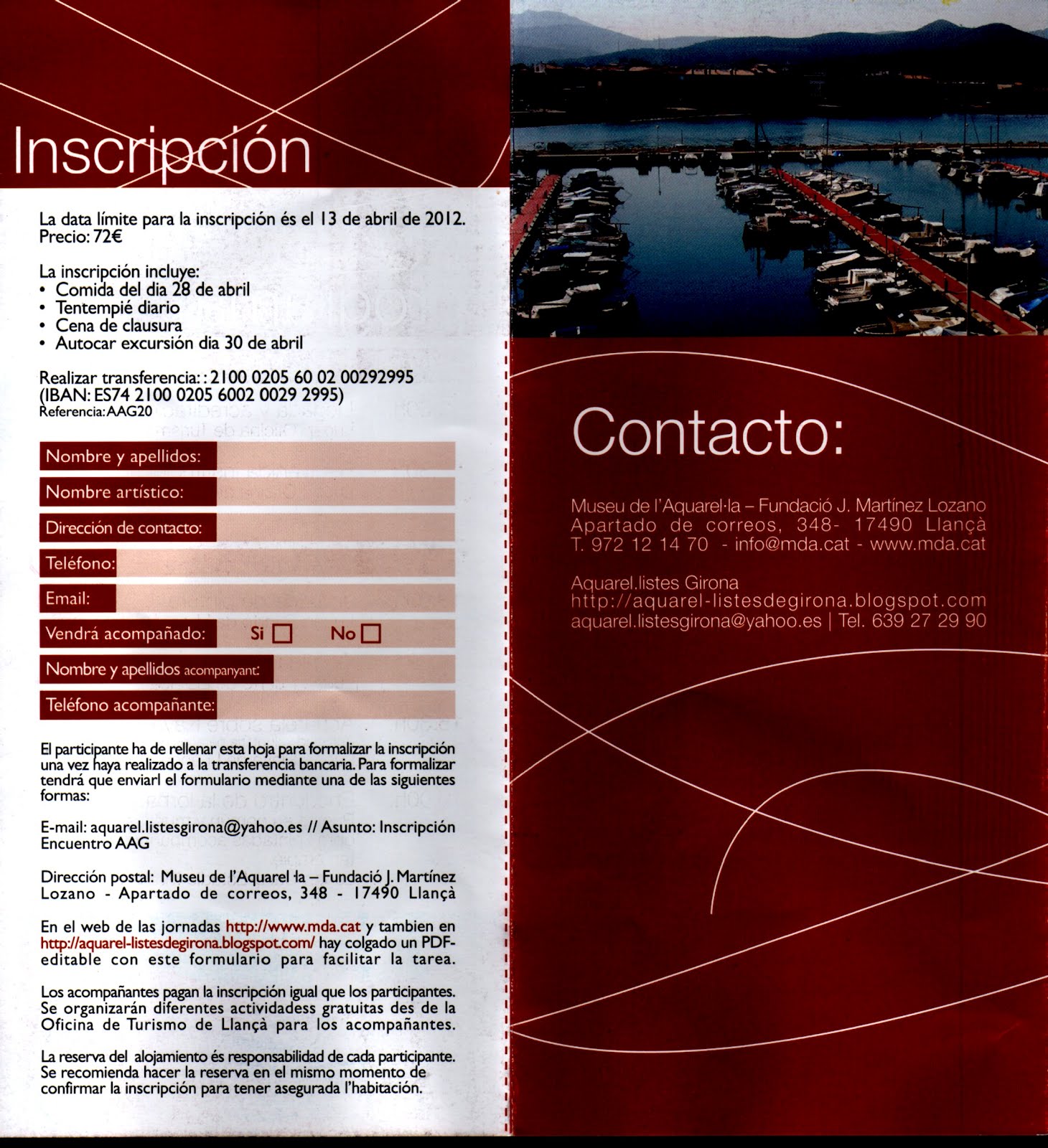 Acuarelas de ASEDA: Invitación desde GIRONA