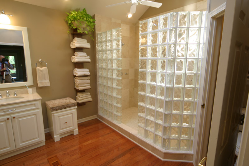 Design Rumah Idaman Design Kamar Mandi Dengan Partisi Glass Block