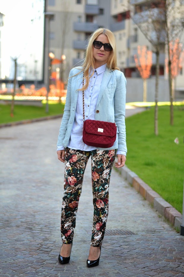 Balkan style by M.: Floral pants