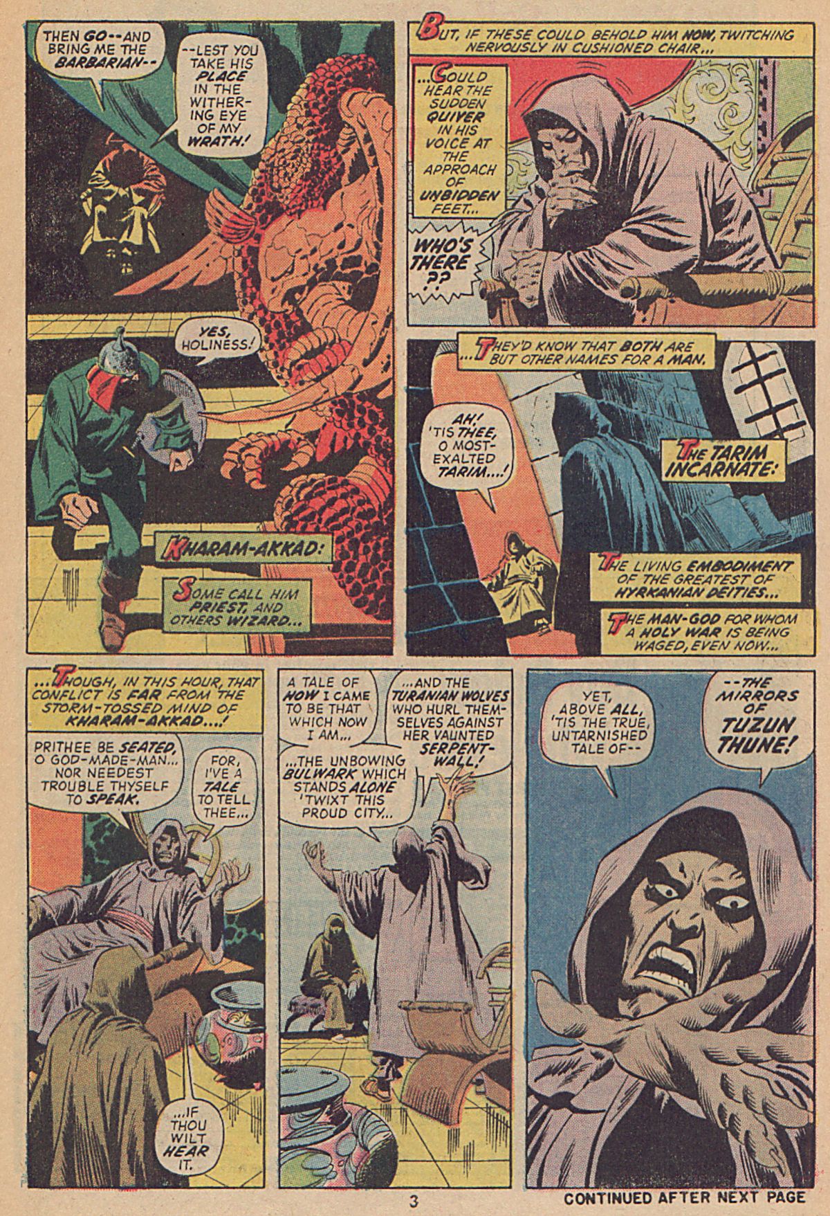 Read online Conan the Barbarian (1970) comic -  Issue #25 - 4