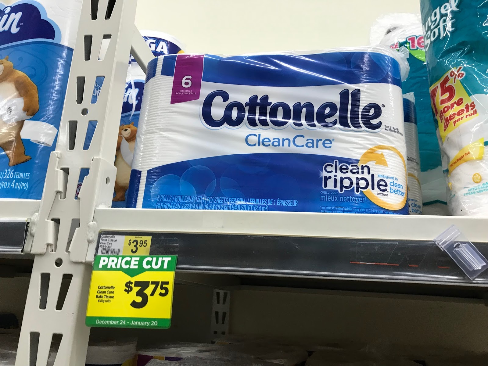 Dollar General Cottonelle Toilet Paper As Low As 2 Per Pack (Usually 3.95!)