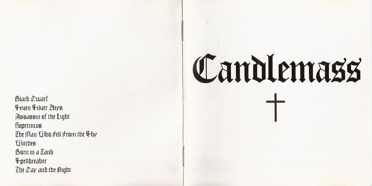 Cries from the Quiet World Candlemass "Candlemass"