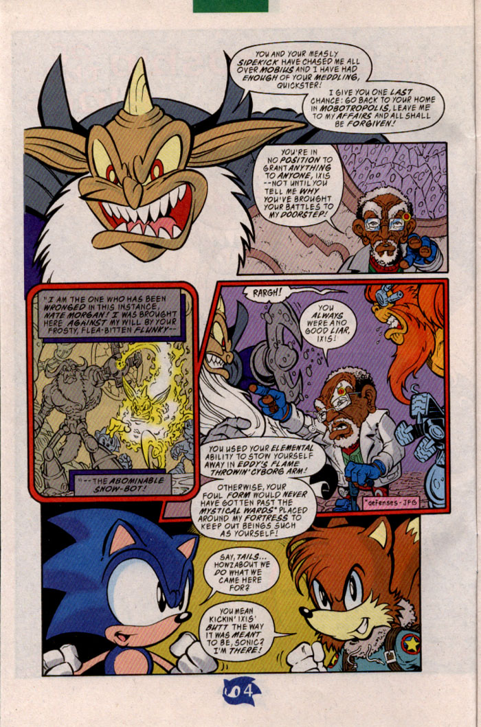 Read online Sonic The Hedgehog comic -  Issue #65 - 4