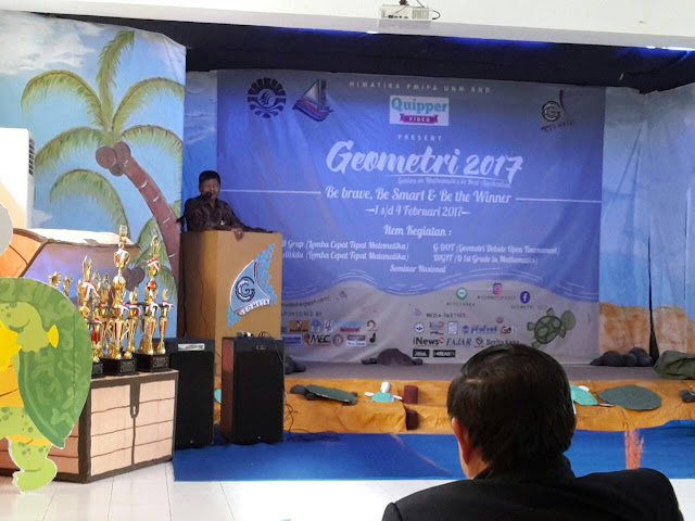 Geometri 2017 Bukan Sekedar Lomba LPM Psikogenesis