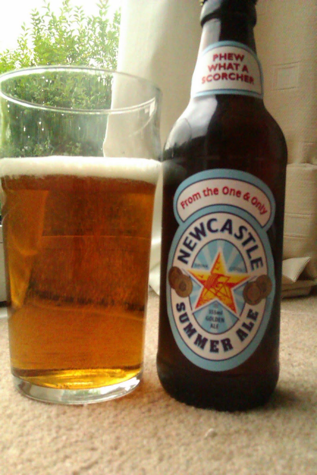 Bell Rates Booze Bell rates... Newcastle Summer Ale
