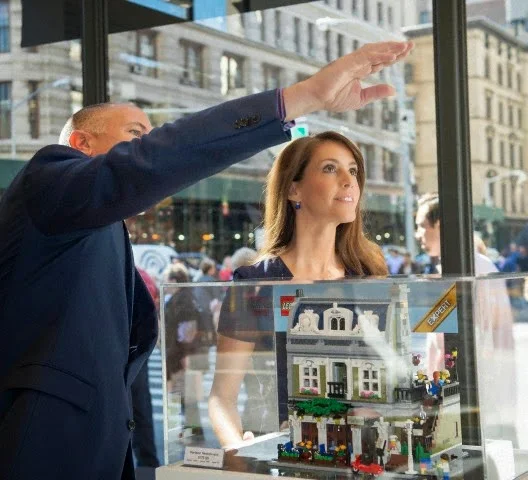 Princess Marie in New York to attends the pening the LEGO flagship Store, 26.09.2014