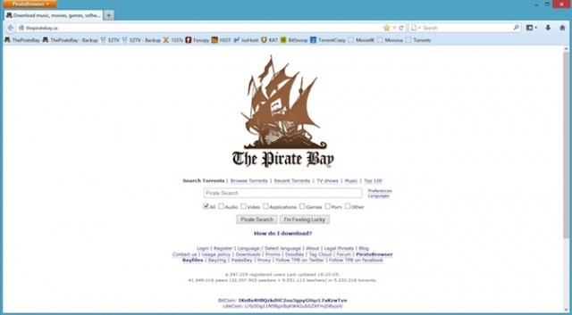 Pirate Bay make own browser to bypass censorship | Jacinth Project ...