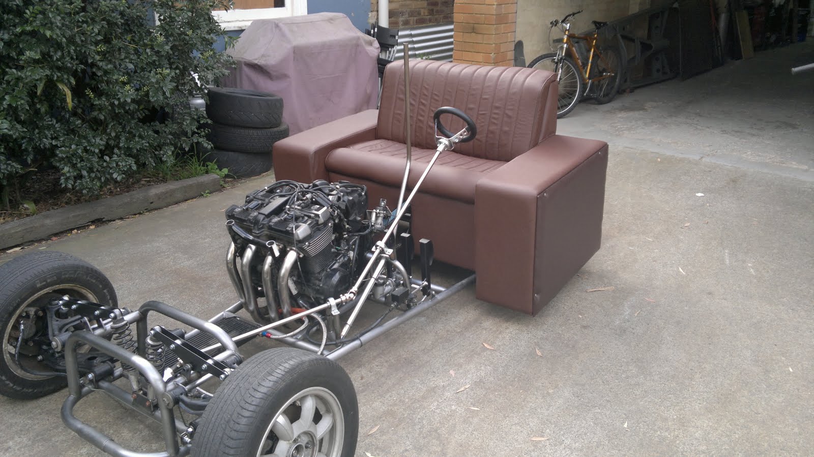 EVOLUTION CUSTOM INDUSTRIES World's fastest couch update