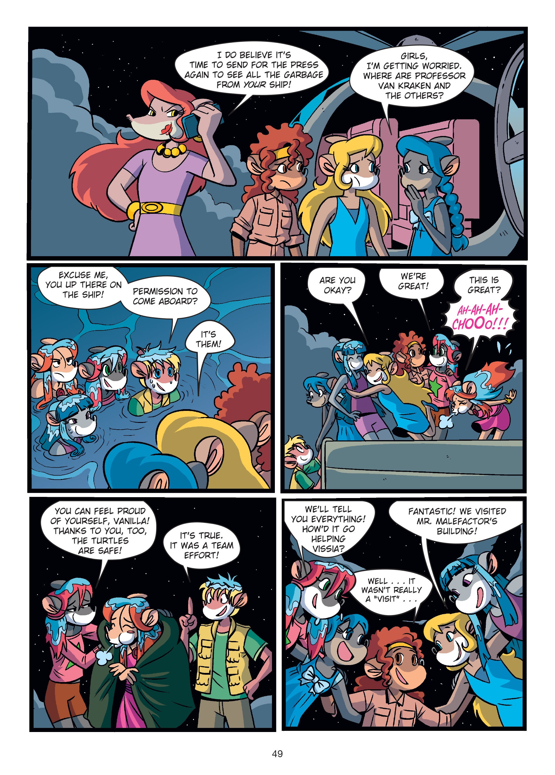 Read online Thea Stilton comic -  Issue # TPB 6 - 50