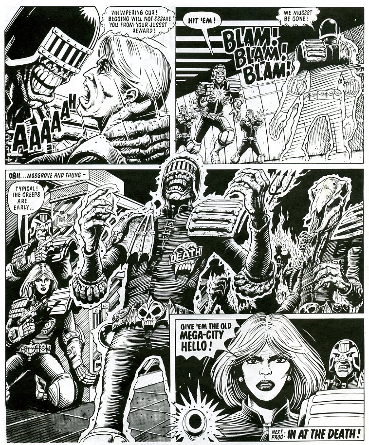 Read online Judge Dredd: The Complete Case Files comic -  Issue # TPB 9 (Part 1) - 101