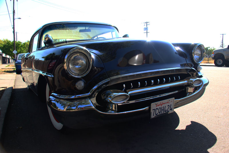 California Streets Livermore Street Sighting 1955 Oldsmobile 88 Holiday