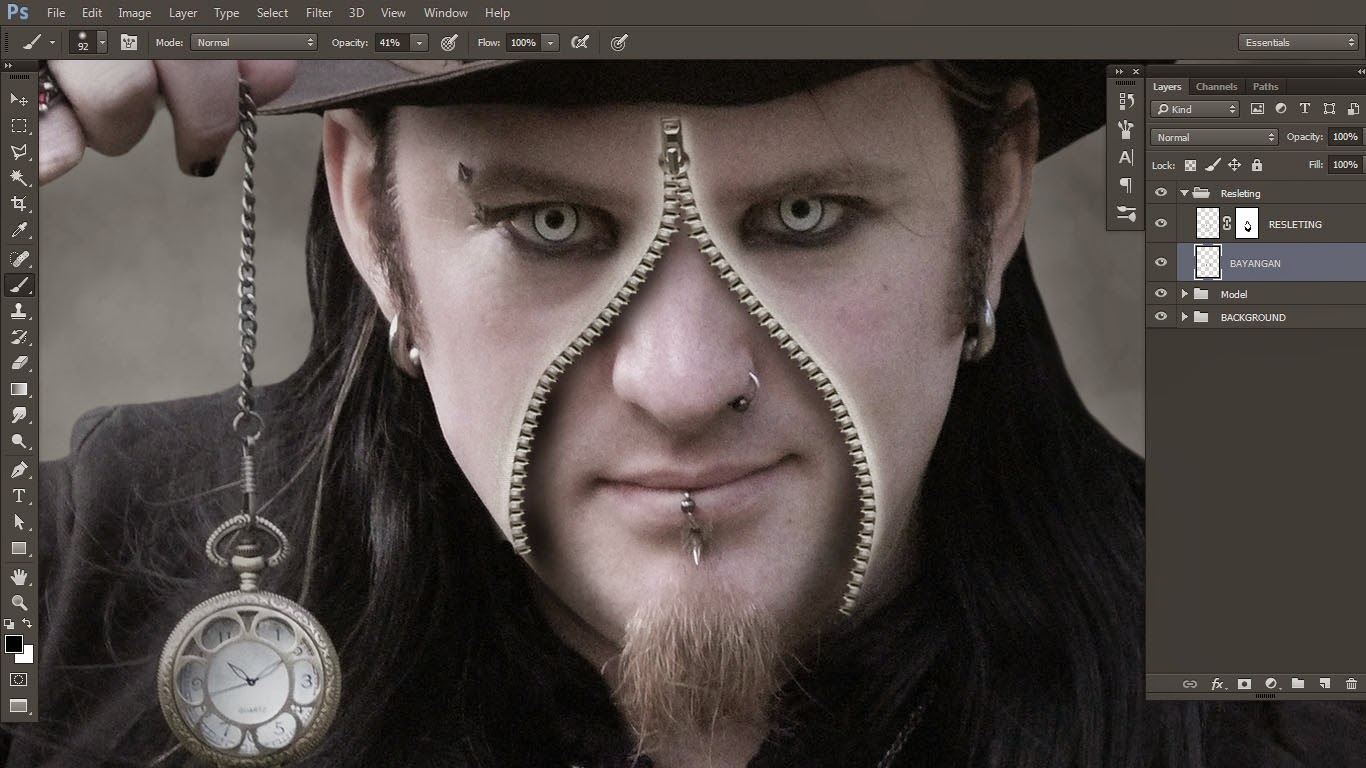 Extreme Tutorial Zombie dengan Photoshop %name Extreme Tutorial Zombie dengan Photoshop
