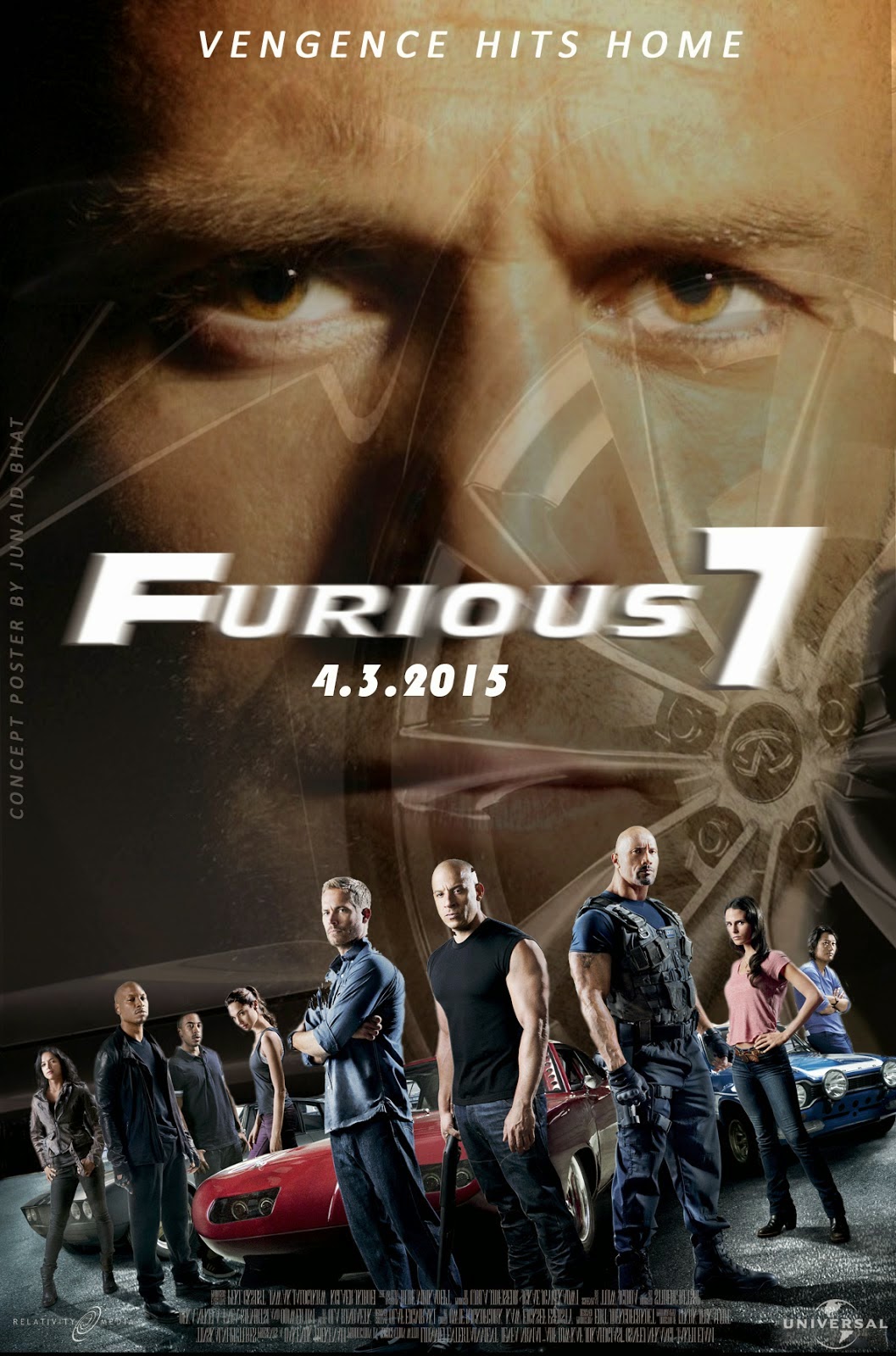 The Plaid Silhouette: Furious 7 (2015) The Plaid Silhouette: Furious 7 (2015)
