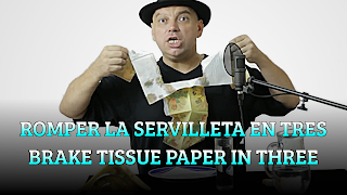 Romper la servilleta en tres partes, PROPOSITION BET, Brake tissue paper in three parts