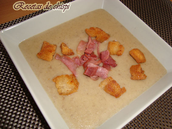 Crema De Champiñones
