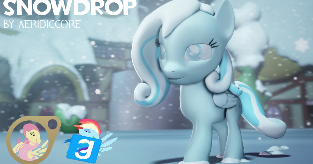Equestria Daily - MLP Stuff!: Snowdrop Gets a Detailed Source Model
