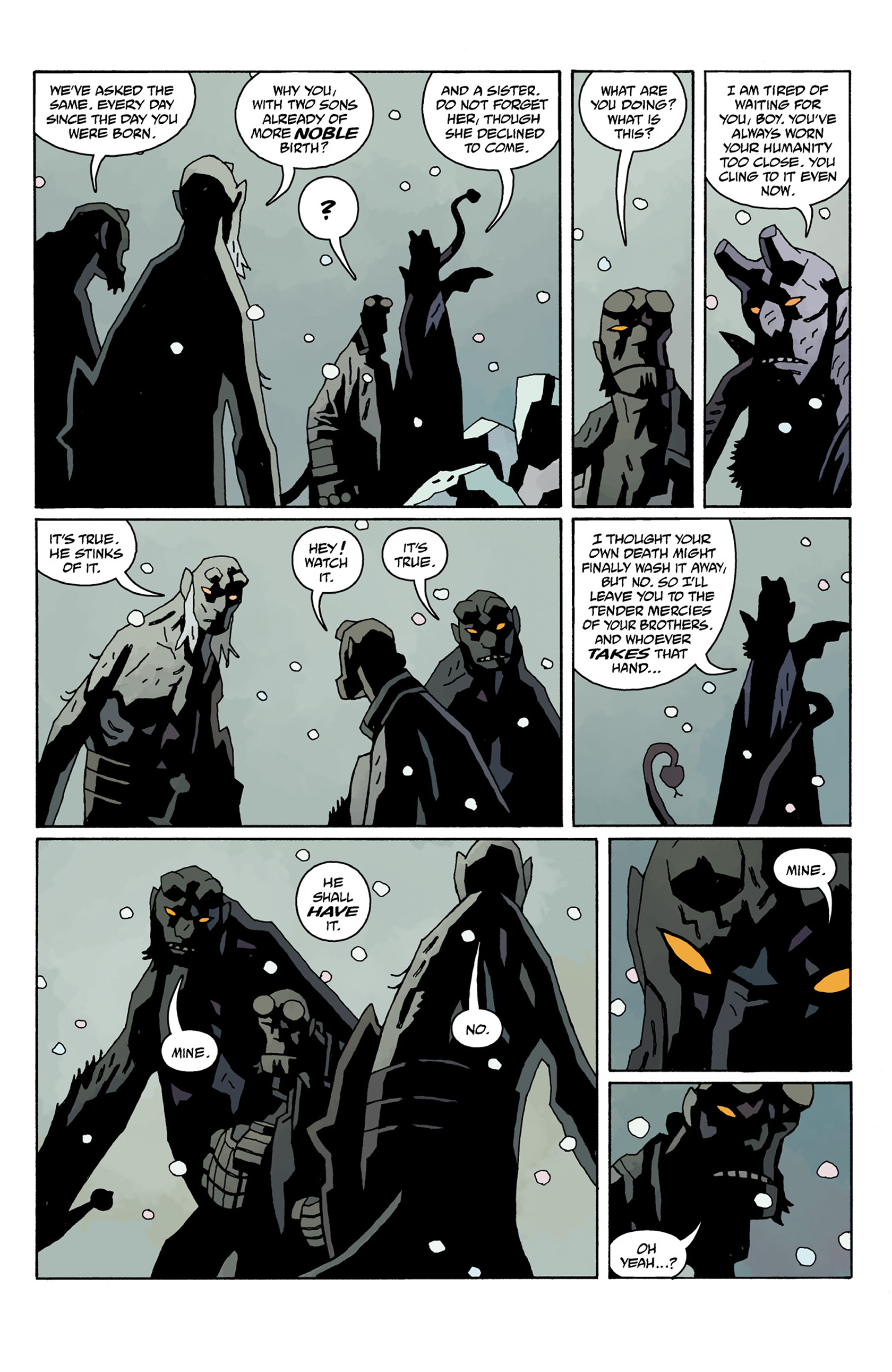 Read online Hellboy In Hell comic -  Issue # _TPB 1 - 61