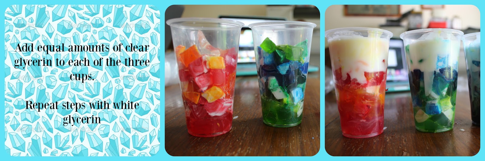 Gemstone Soap DIY Cherry Blossom