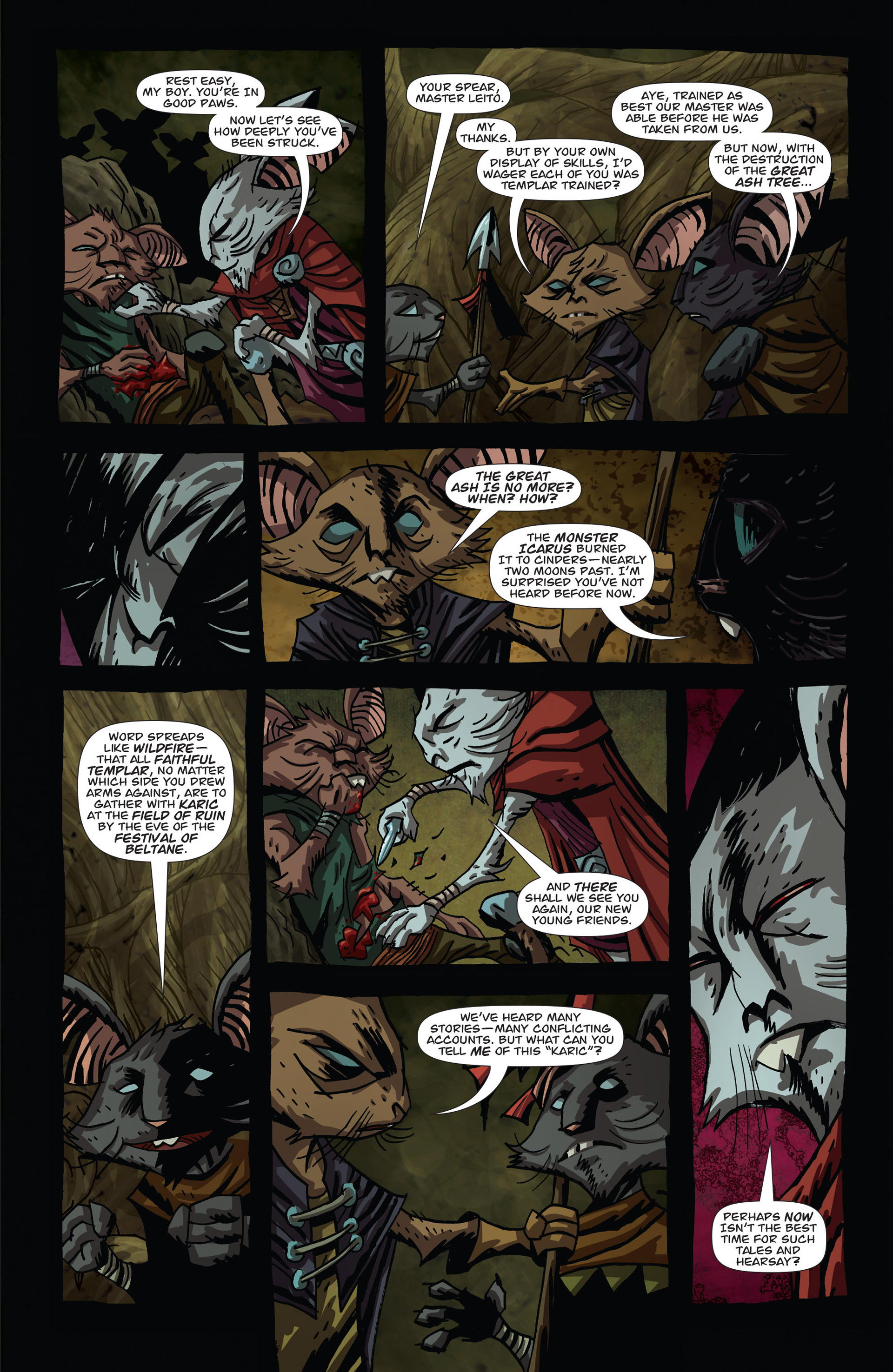 The Mice Templar Volume 4: Legend issue 10 - Page 7