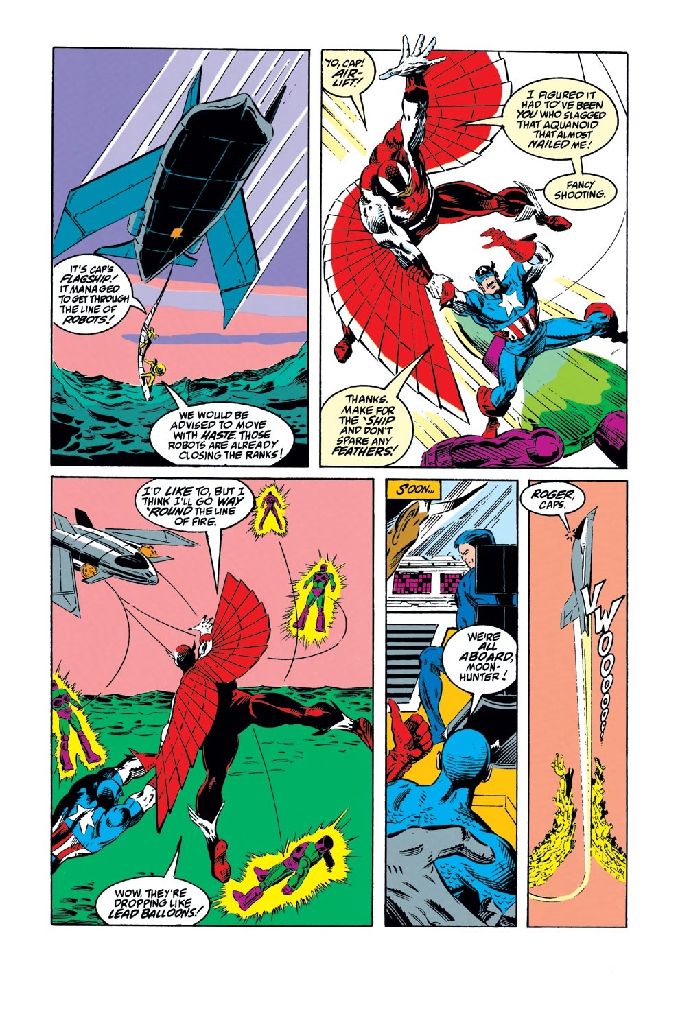 Read online Captain America (1968) comic -  Issue #414 - 16