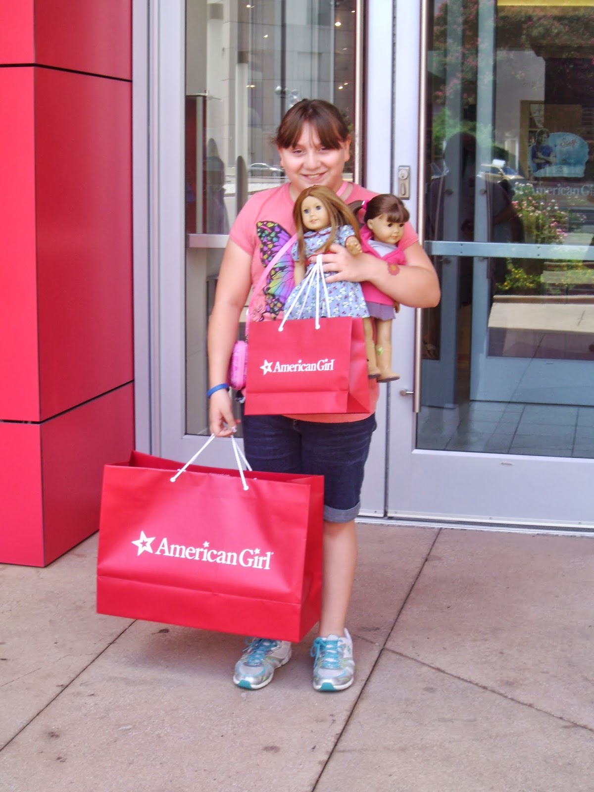 AmericanGirl01 My Trip To American Girl Doll Store Dallas ( Part 6 )