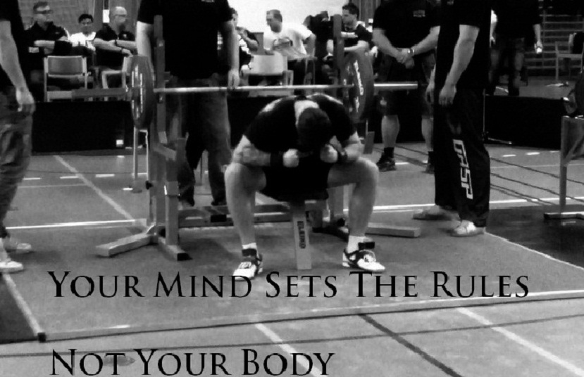  Your mind sets the rules not your body