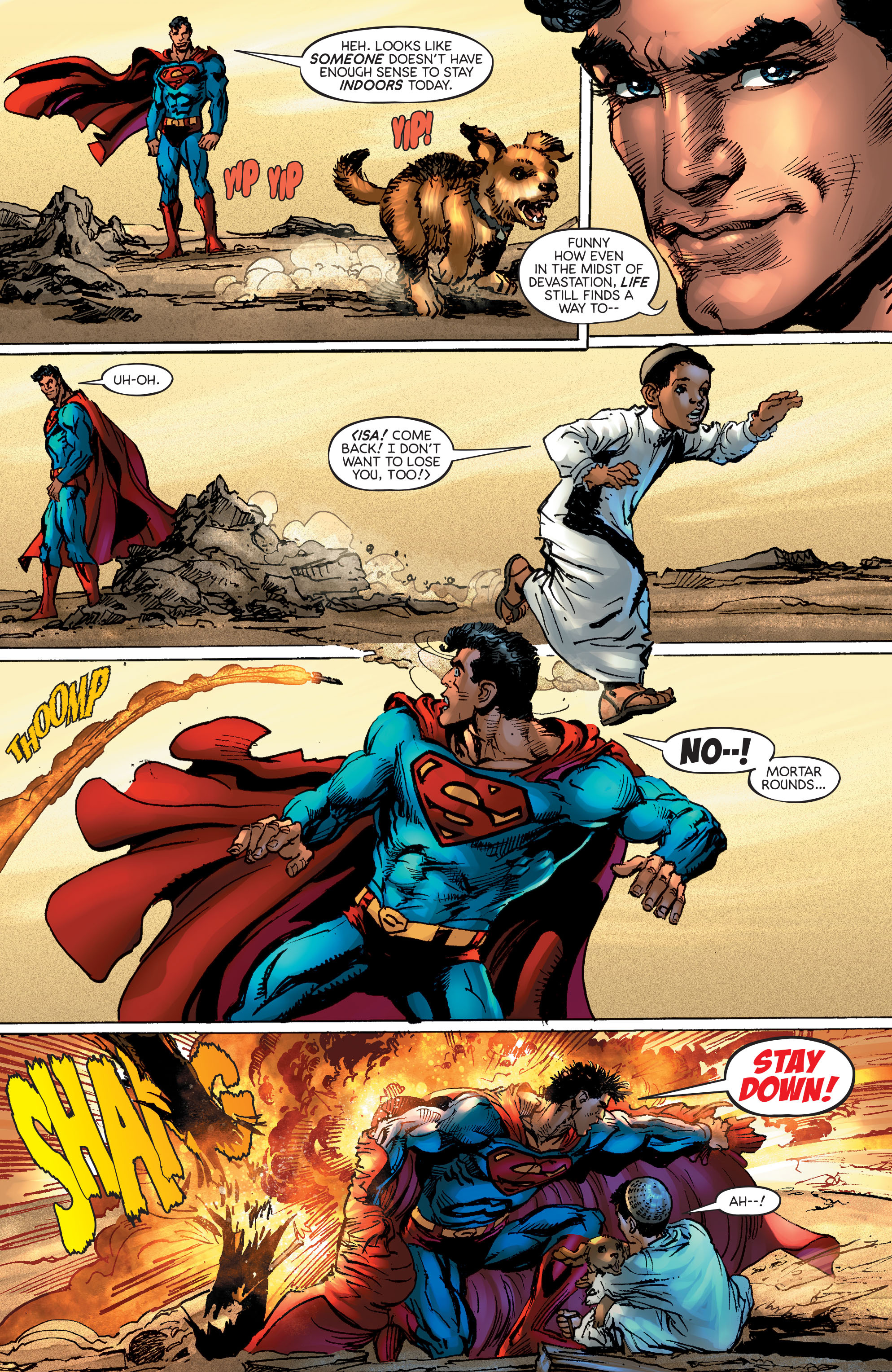 Read online Superman: The Coming of the Supermen comic -  Issue #1 - 11