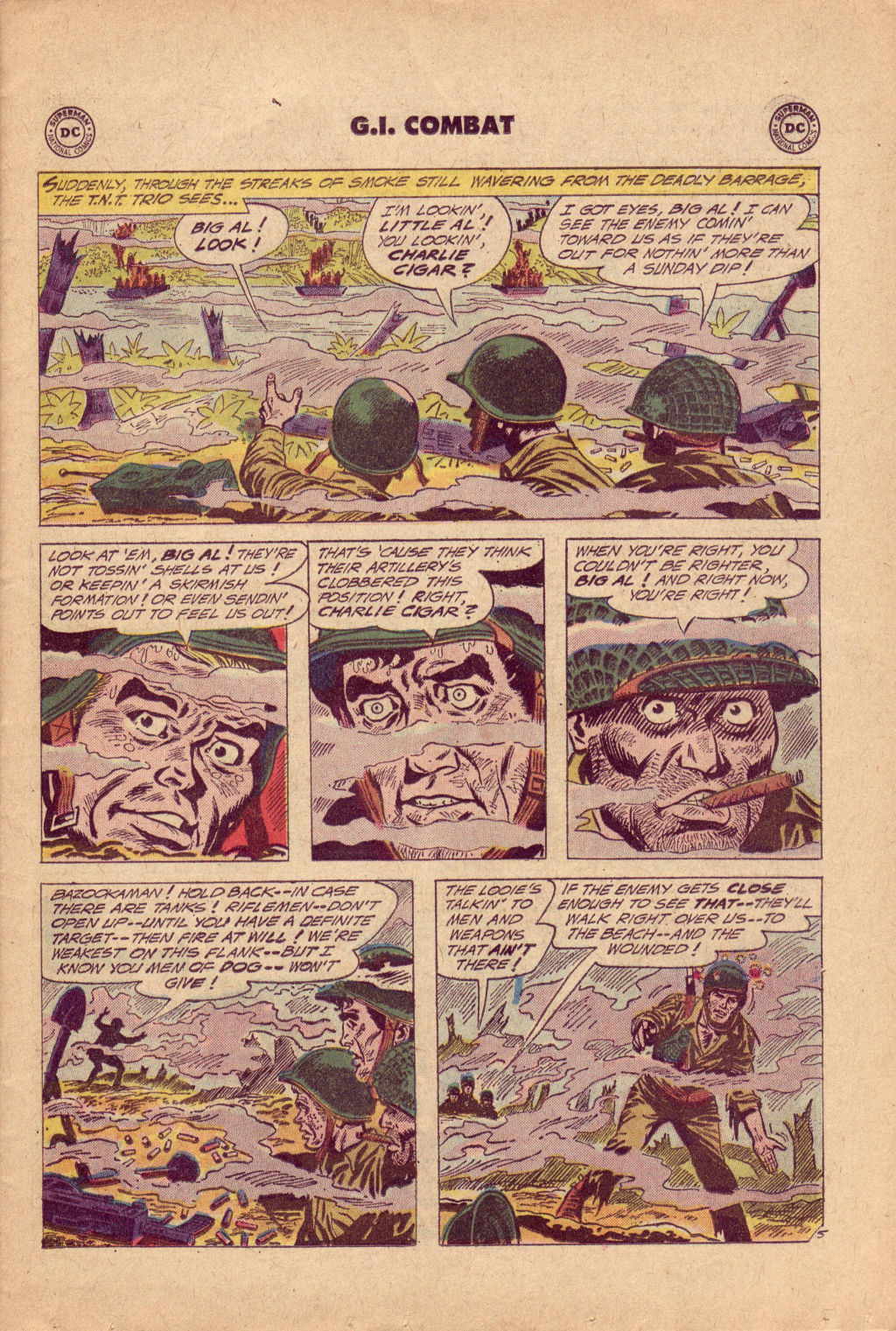 Read online G.I. Combat (1952) comic -  Issue #84 - 7