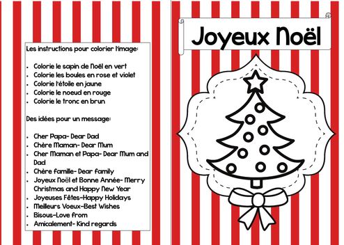Merry Christmas Greetings In French 'joyeux Noël', Wishes, Xmas Cards | Happy Christmas in