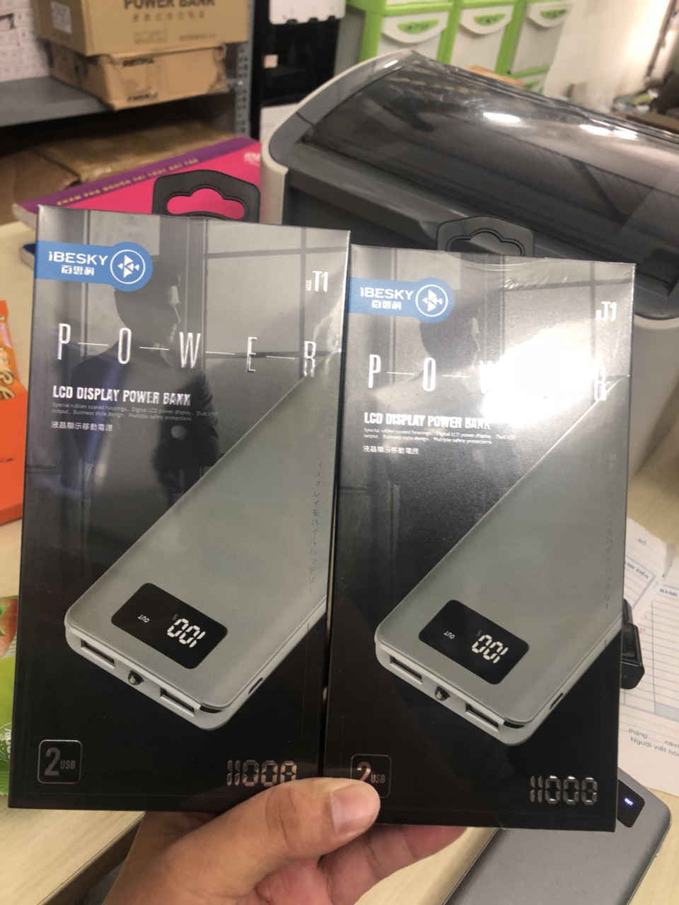 245k - Pin sạc dự phòng Ibesky T1 11.000mAh giá sỉ và lẻ rẻ nhất 245k - Pin sạc dự phòng Ibesky T1 11.000mAh giá sỉ và lẻ rẻ nhất