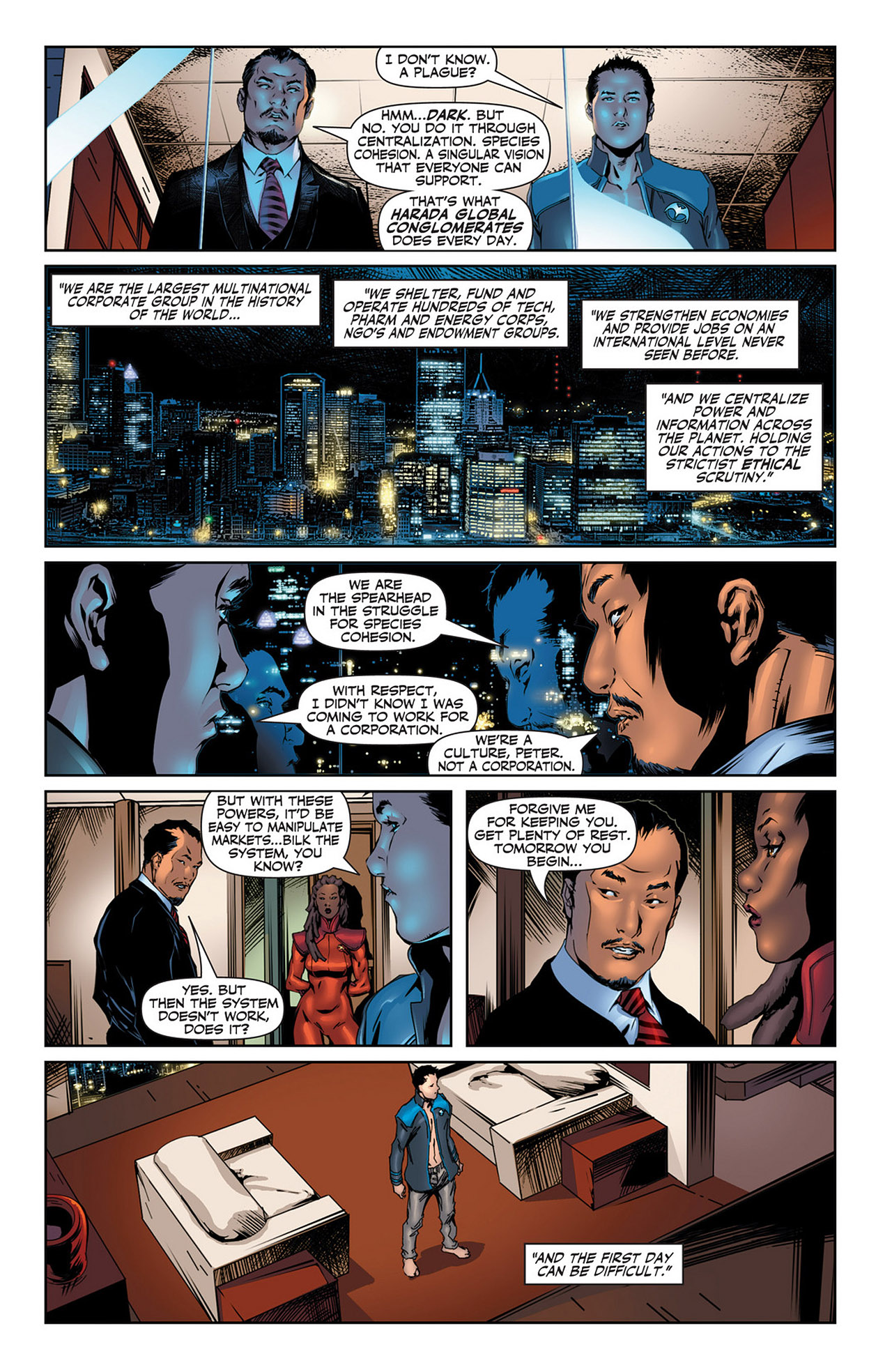 Read online Harbinger (2012) comic -  Issue #3 - 7