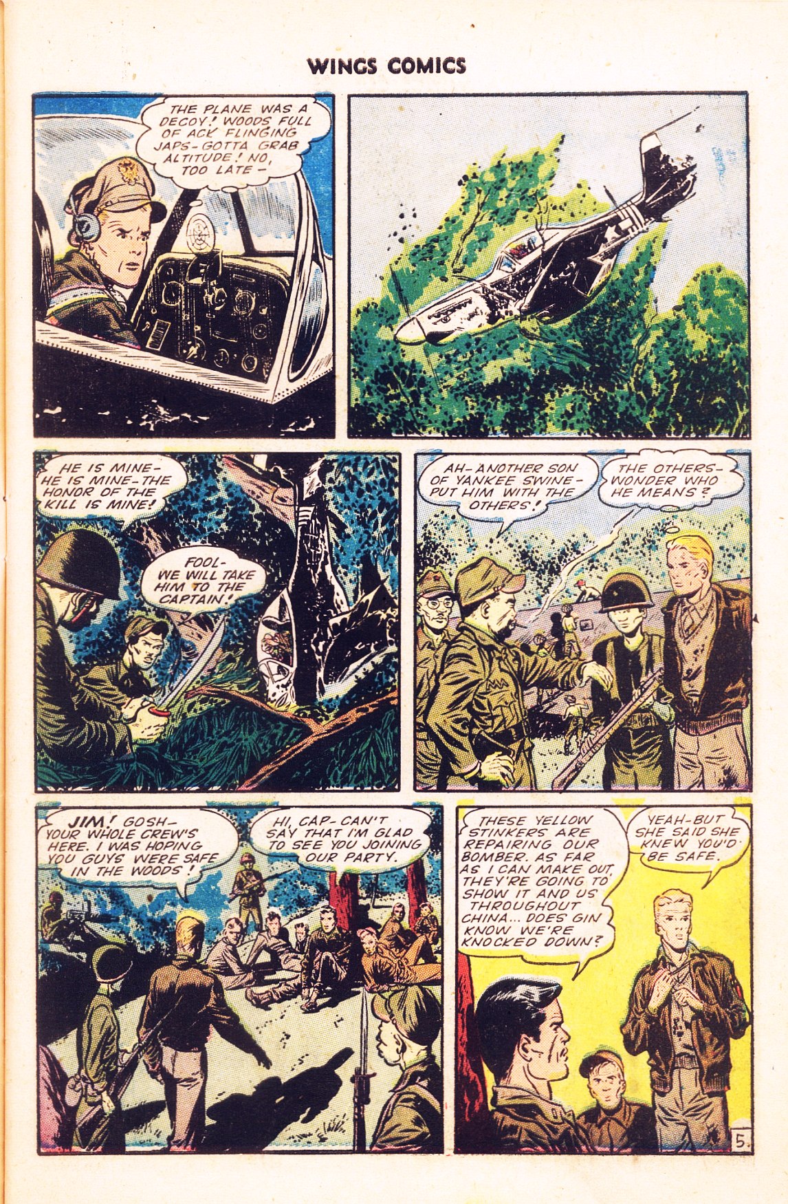 Read online Wings Comics comic -  Issue #56 - 8