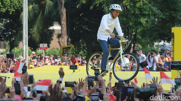 Gara-Gara Dipakai Jokowi, Sepeda Bambu Mulai Bikin Penasaran