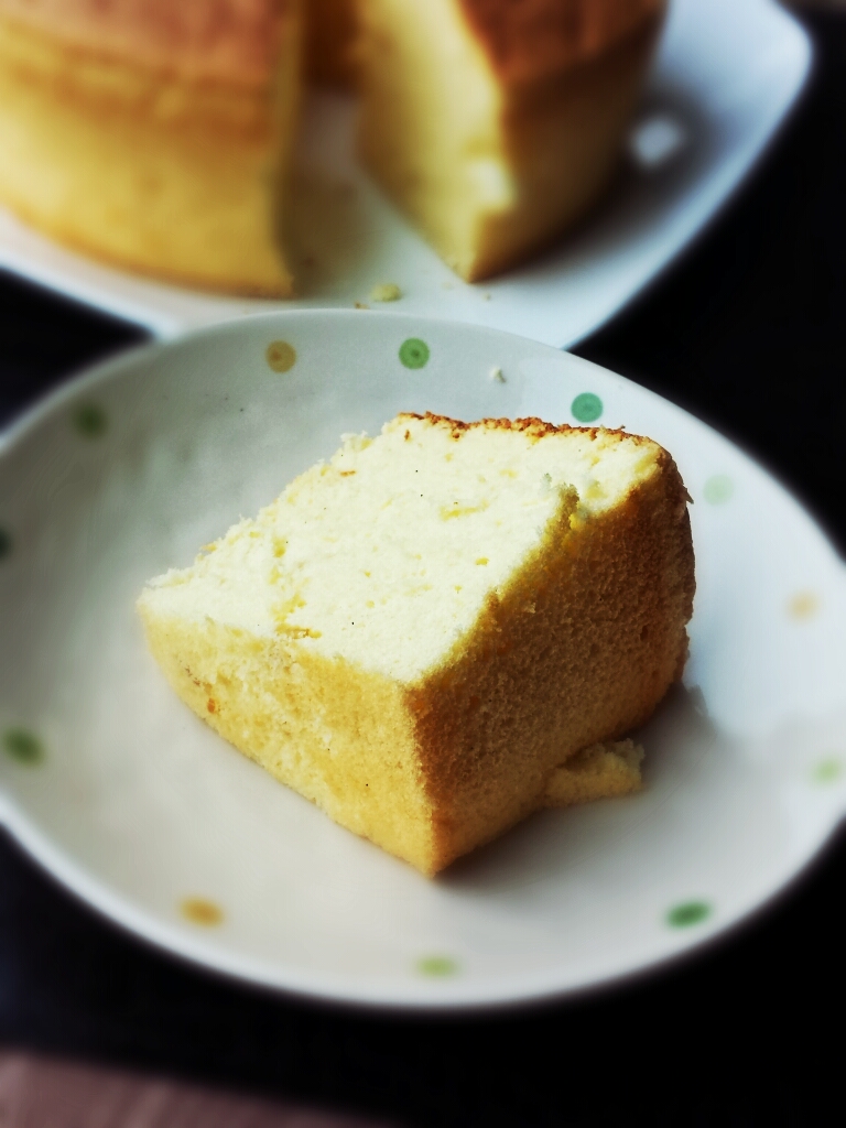 Culinary Yuzu Chiffon Cake by Kathleen Khor