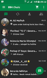 BBM Mod Green Dark v2.9.0.51 APK