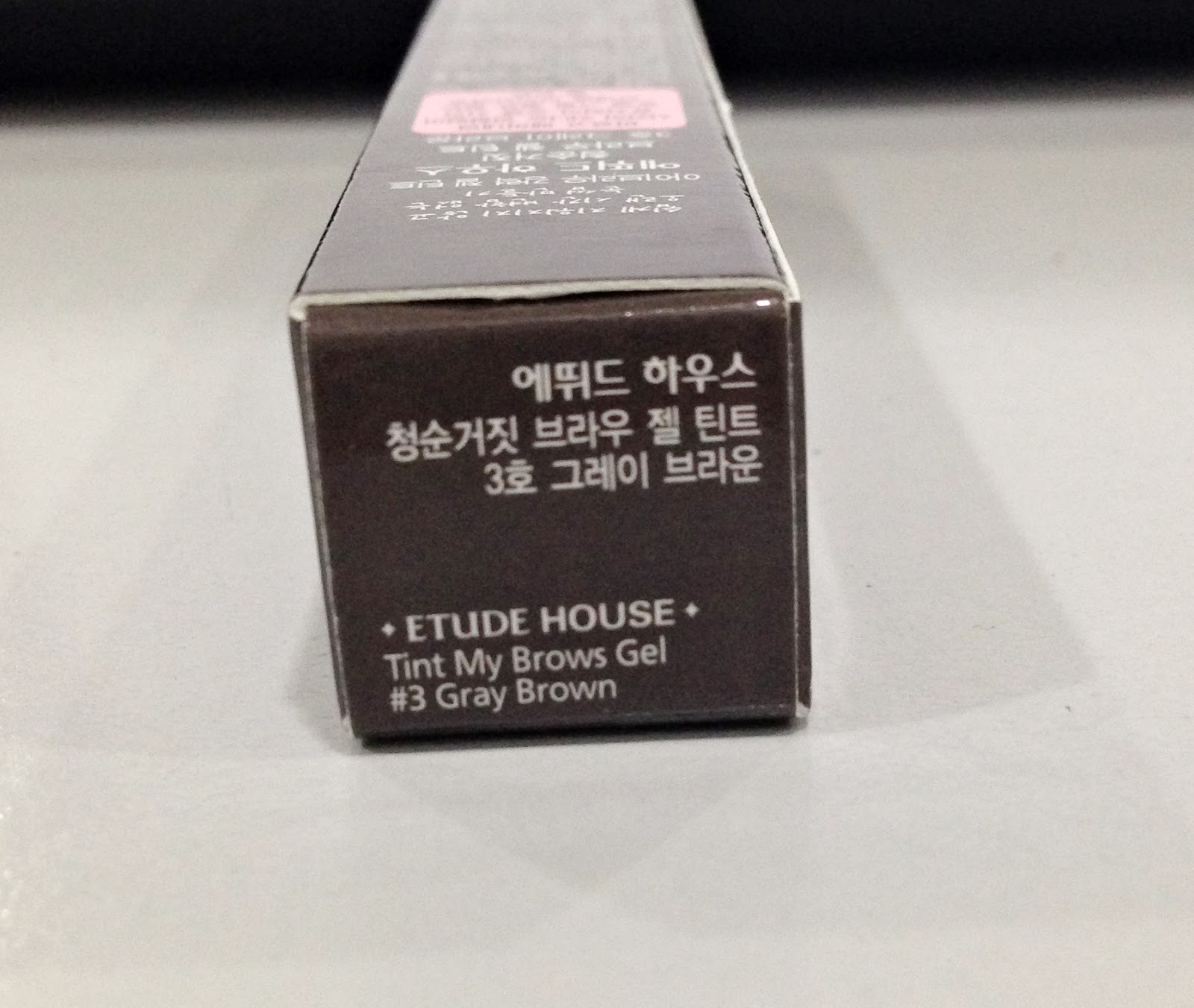 Beauty Diary Etude House Tint My Brows Gel Review