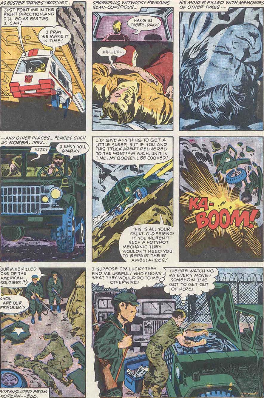 Read online The Transformers (1984) comic -  Issue #4 - 7