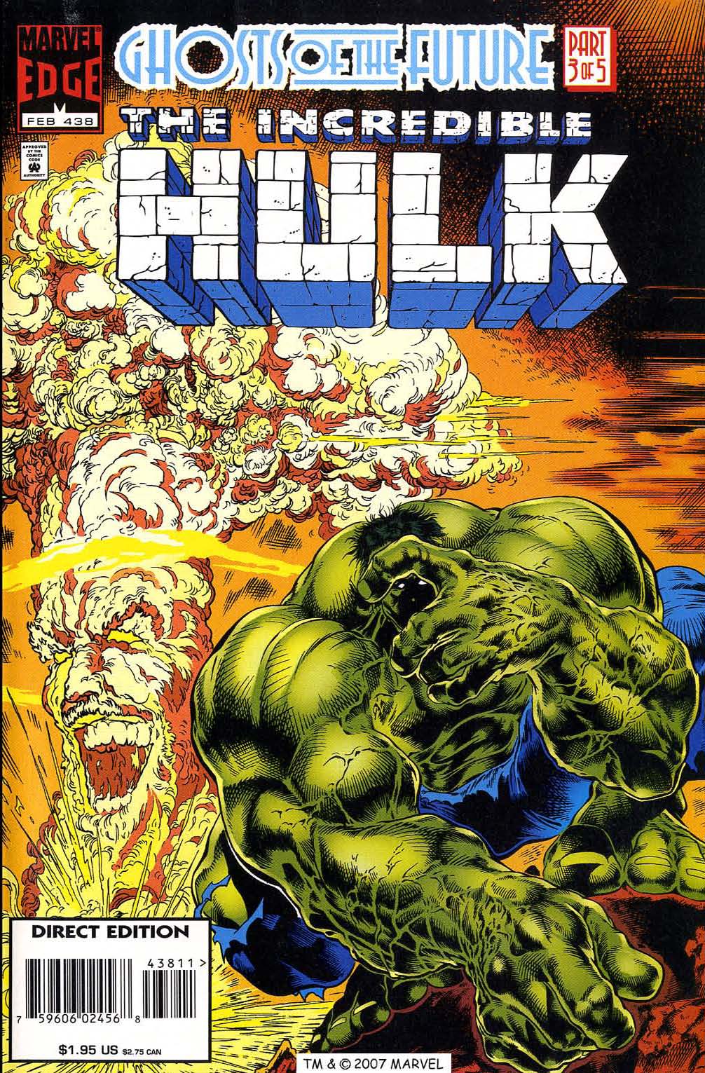 Read online The Incredible Hulk (1968) comic -  Issue #438 - 1
